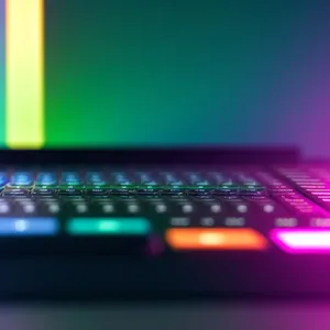 Portable Laptop Keyboard - Digital Technology for Business Work