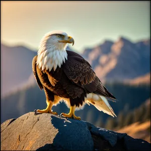 Bald Eagle: Majestic Hunter in Flight