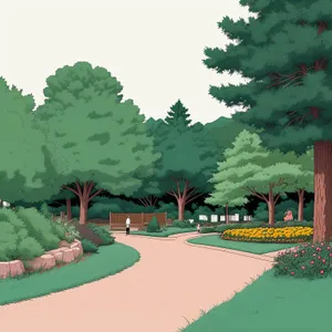 Summer Resort Hotel with Golf Course and Pool