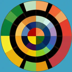 Vibrant Colorful Grid Artwork
