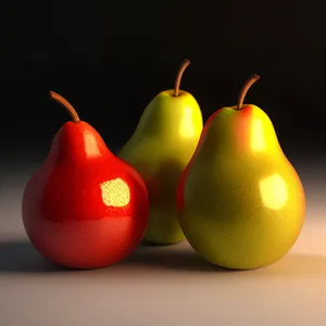 Fresh and Juicy Yellow Pear - Healthy and Delicious!
