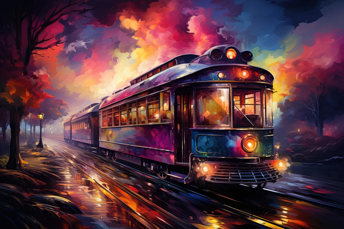 Picture of Night Streetcar Motion Design