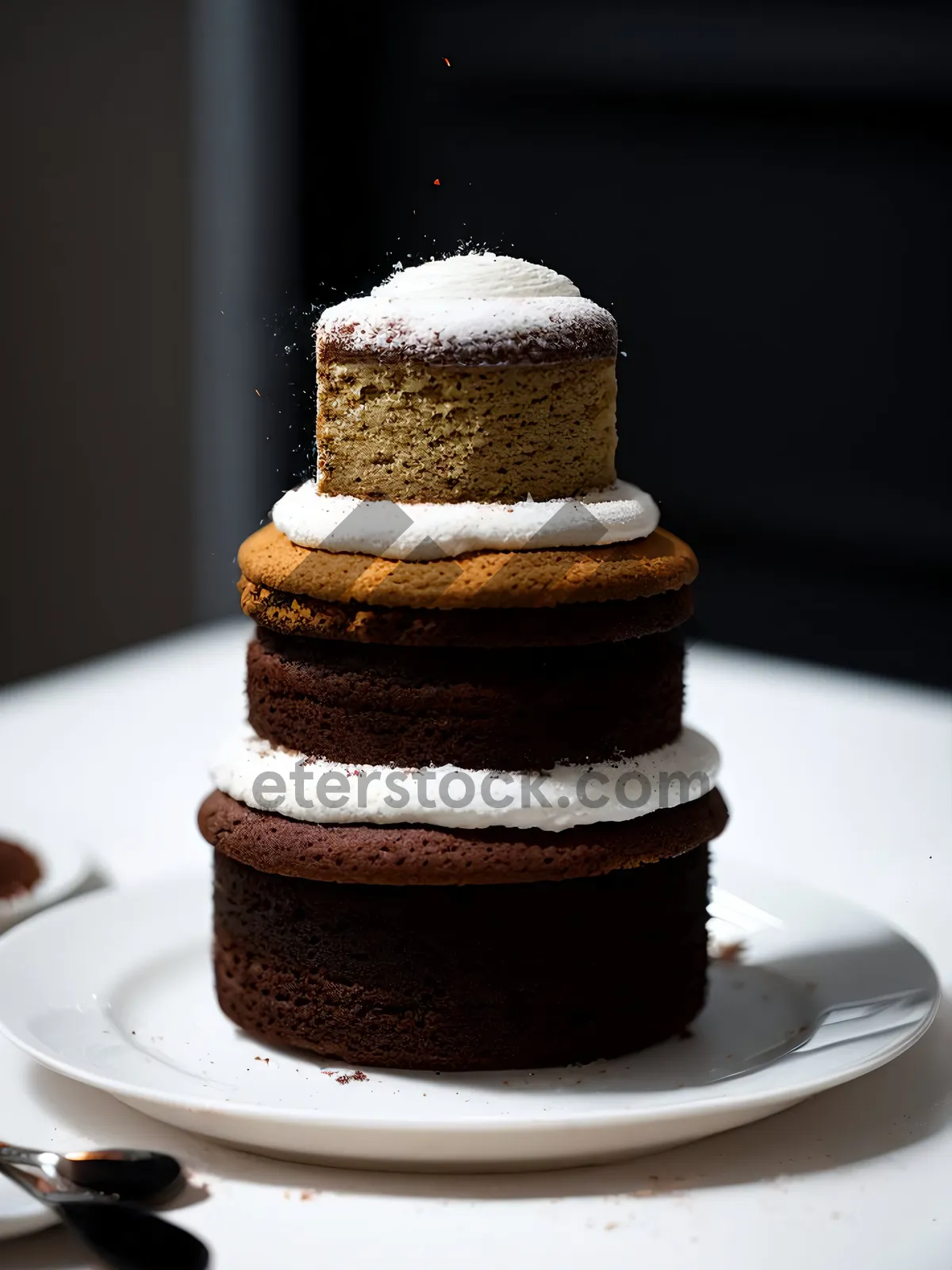 Picture of Decadent Chocolate Cake - Sweet Bakery Delight