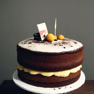 Delicious Berry Chocolate Cupcake with Icing