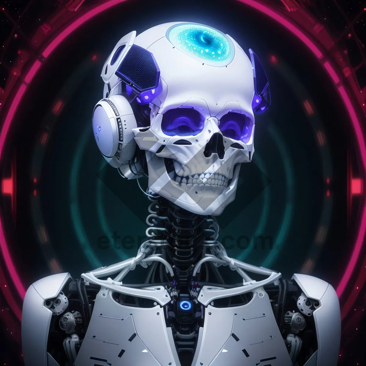 Picture of 3D render of mechanical gearshift automaton