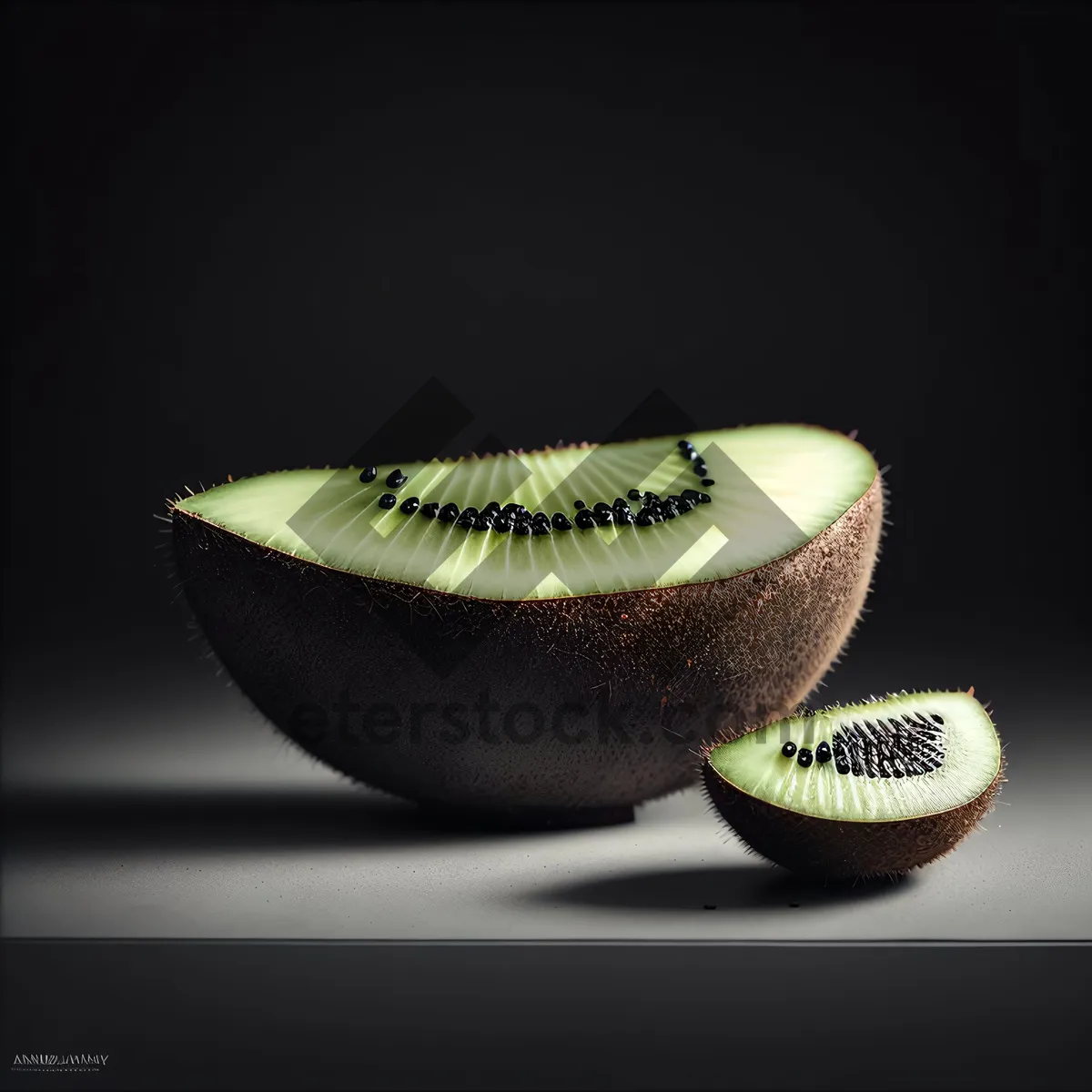 Picture of Fresh and Juicy Kiwi Slice: Tropical Health Boost