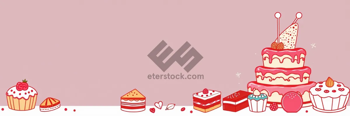 Picture of Love symbol icon design for Valentine's Day card