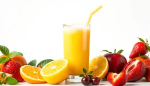 Refreshing Vitamin C Citrus Juice for Breakfast