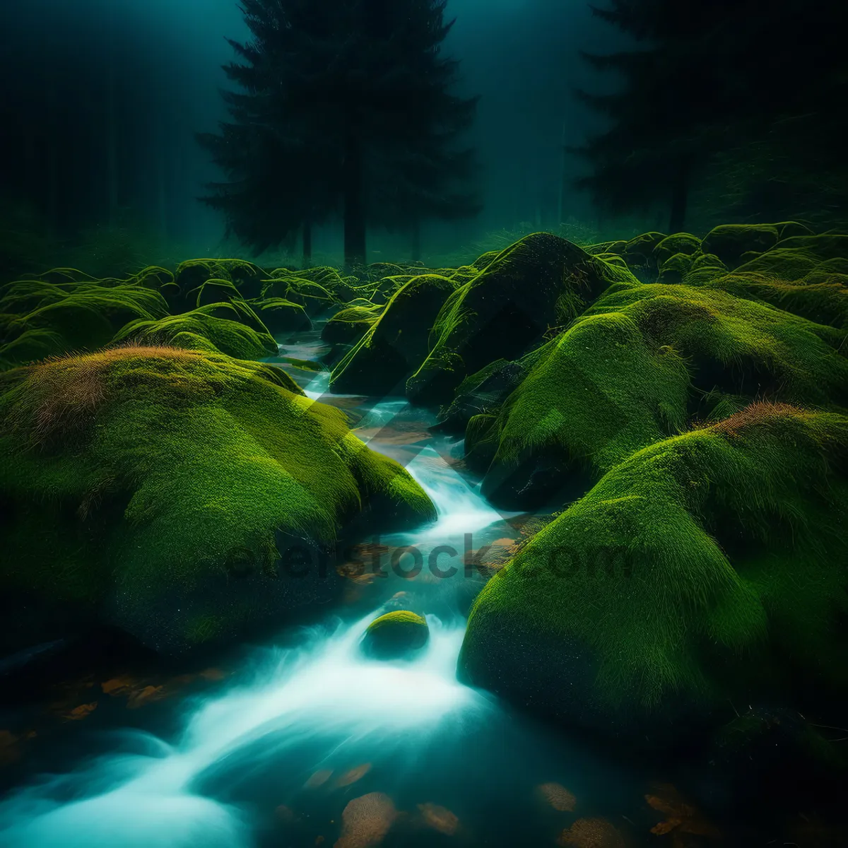 Picture of Underwater Reef in Tropical Marine Environment