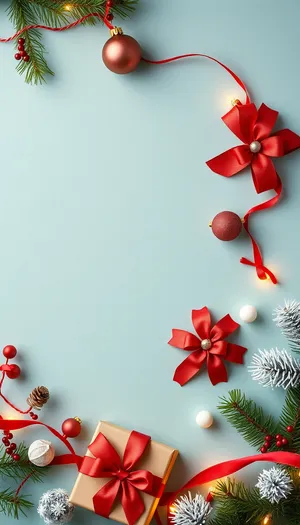 Colorful Ribbon Bow Gift Box Decoration
