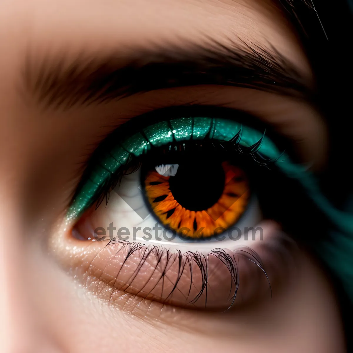 Picture of Enhancing Eye Makeup for a Captivating Look