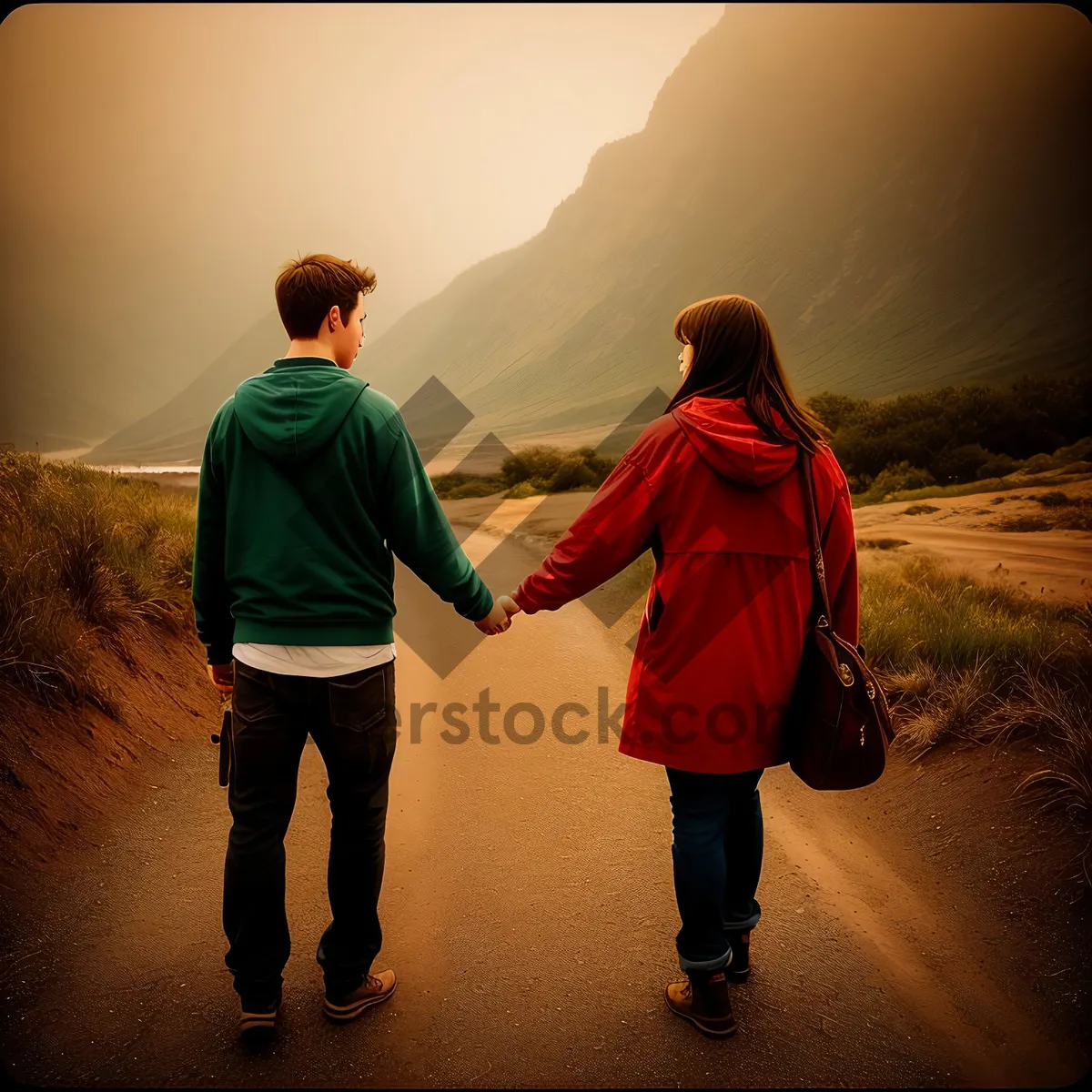 Picture of Meditative Sunset Stroll on Beach