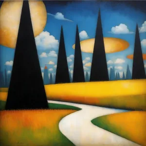 Colorful yellow crayons on wooden school desk with paper.