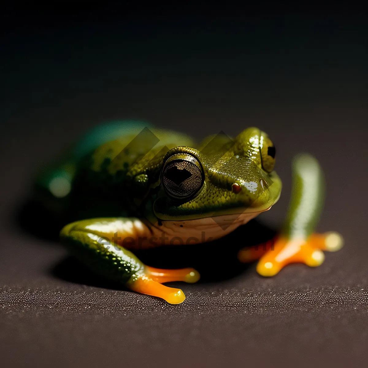 Picture of Vibrant Eyed Tree Frog in Wildlife