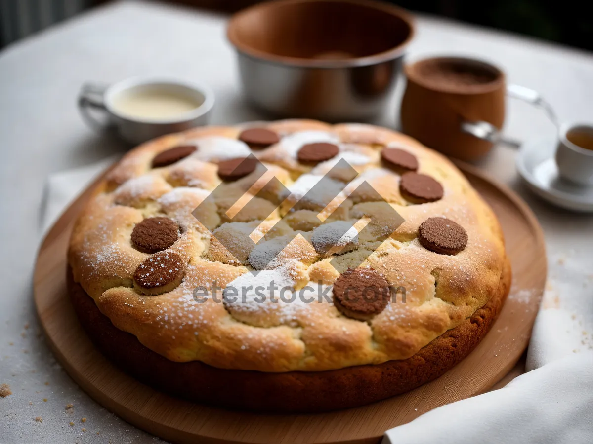 Picture of Chocolate Cake with Coffee Cup