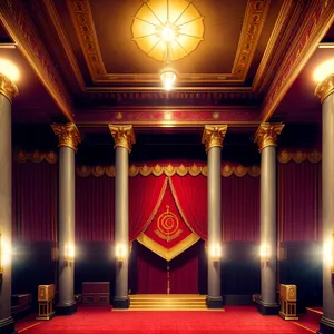 Grand Cathedral's Majestic Throne Room