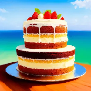 Delicious Berry Cream Cake for Special Occasions