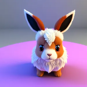 Cute Cartoon Bunny Rabbit - Fun Animal Toy