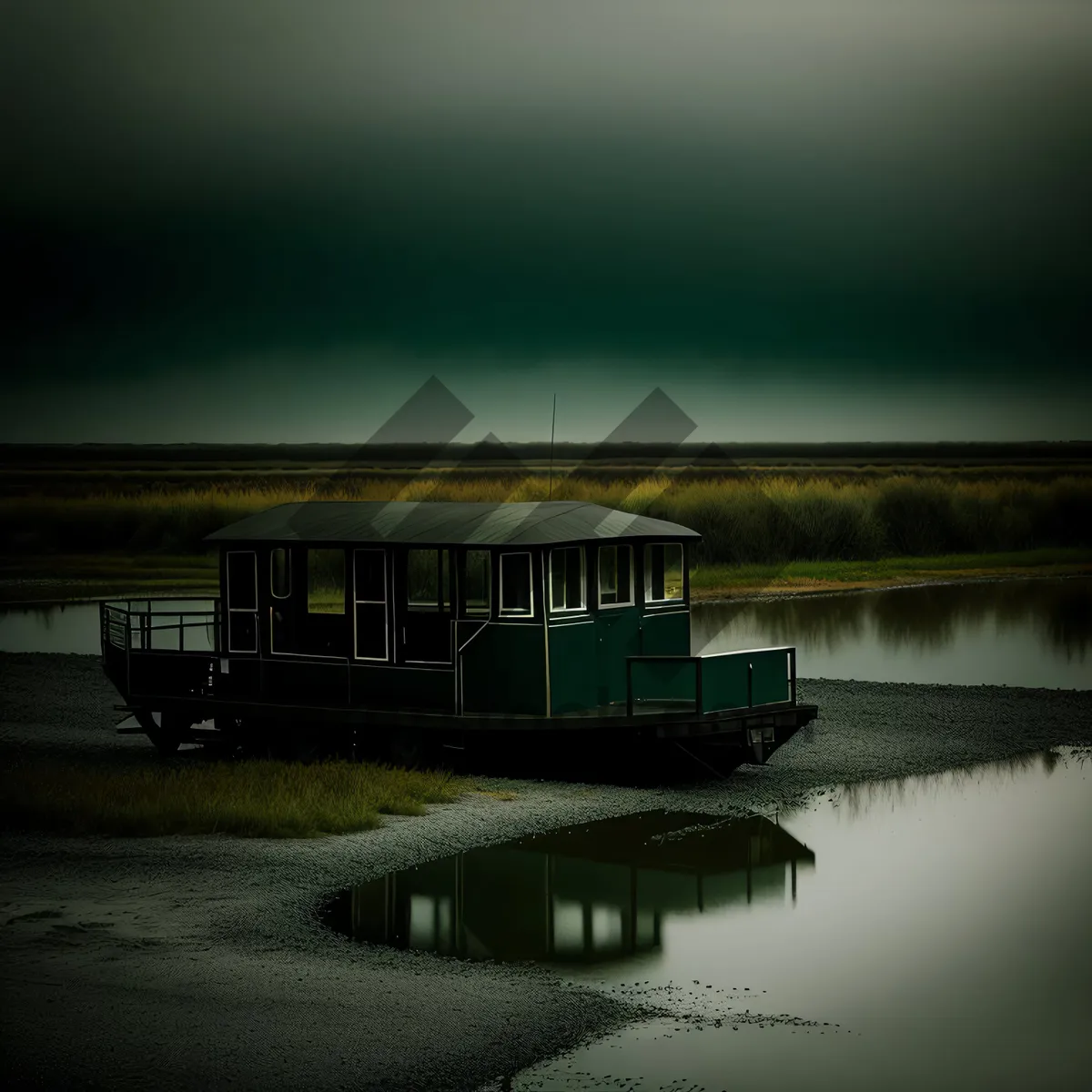 Picture of Riverside Boat Shed: Tranquil Waterside Retreat