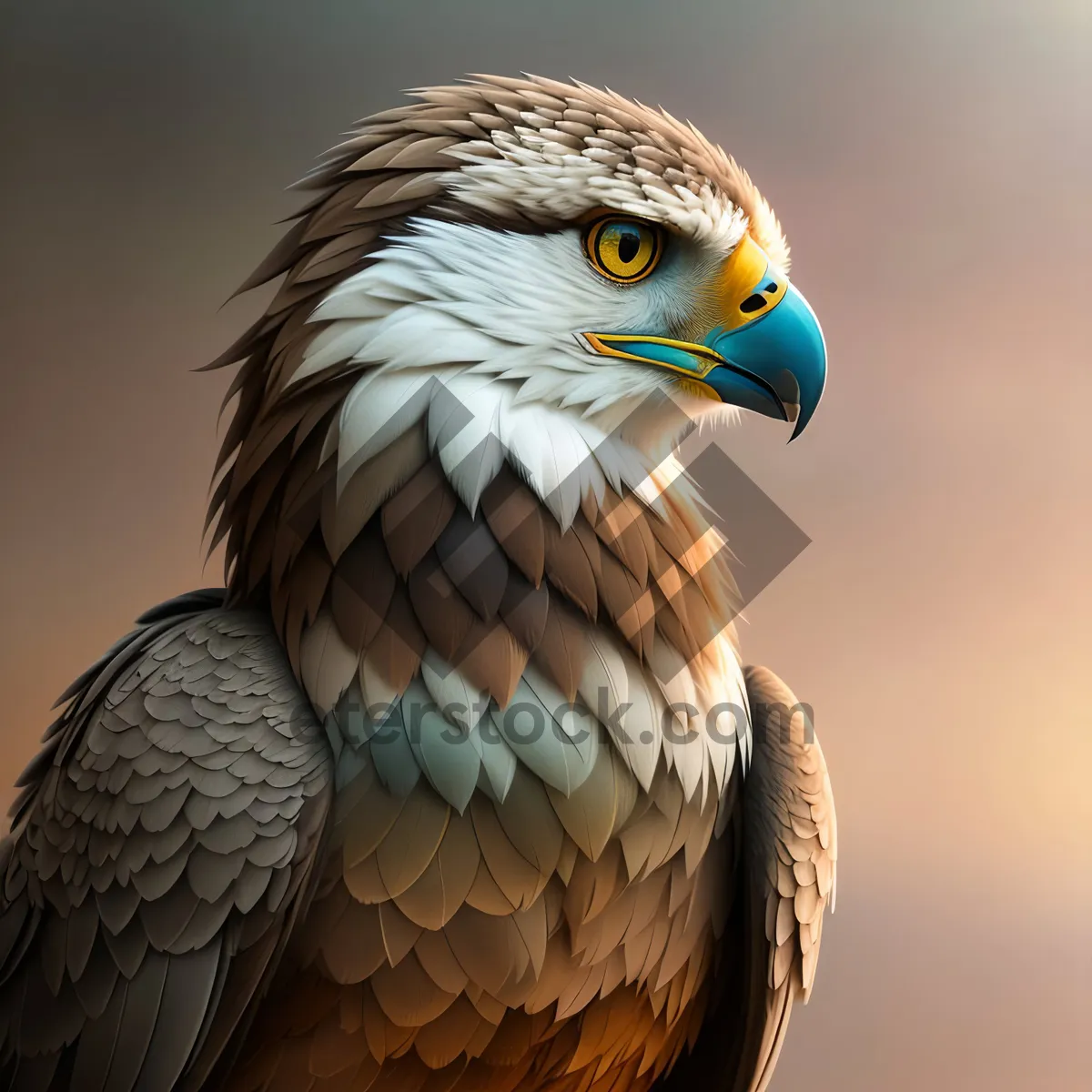 Picture of Majestic Hunter: A Glimpse of the Falcon