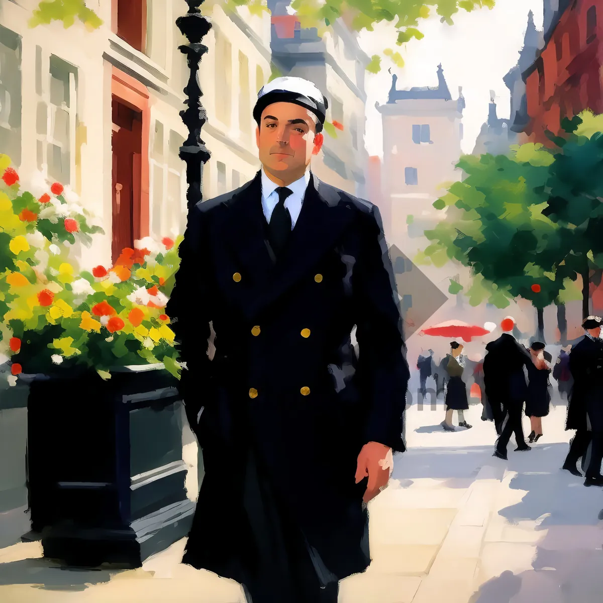 Picture of Happy business team meeting in modern office