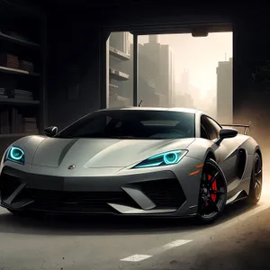 Speed Demon: Sleek and Powerful Sports Car