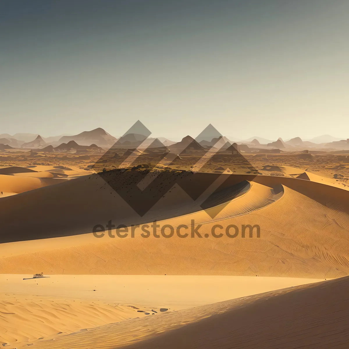 Picture of Sandy Oasis: Majestic Desert Dune Landscape