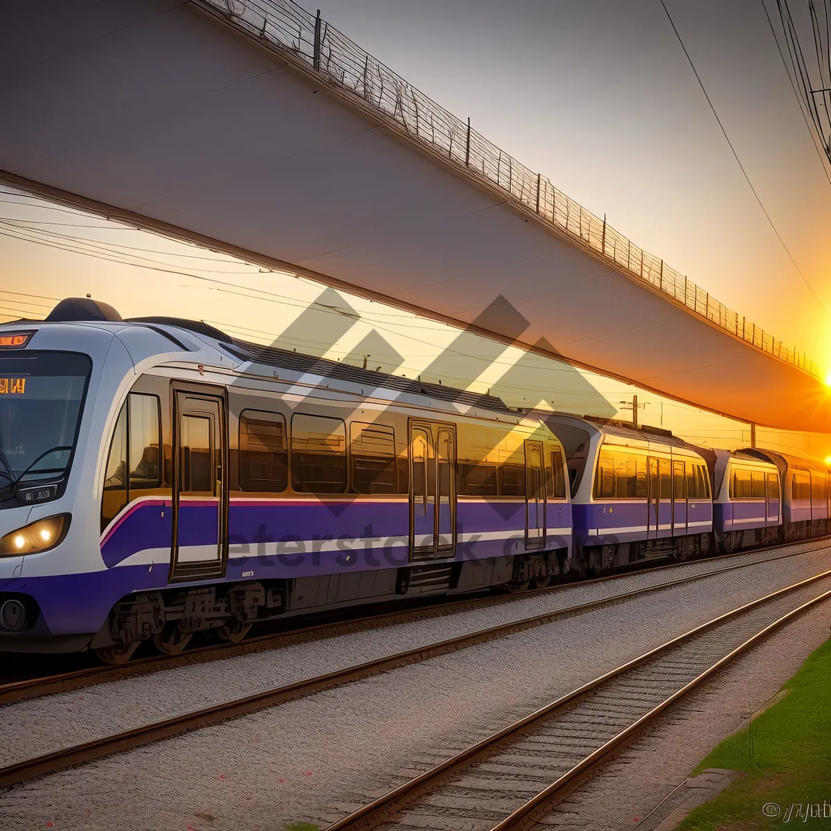 Picture of Urban Transit: Fast-Paced City Railway