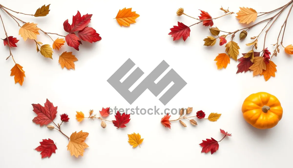 Picture of Floral Pattern Design Element for Summer Wallpaper