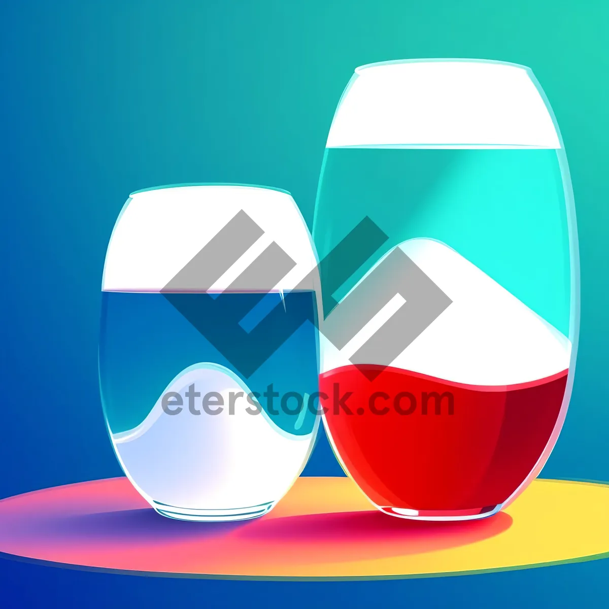 Picture of Shiny Glass Icon Set for Web Design