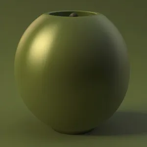 Satellite Ball: 3D Egg-shaped Sphere Design