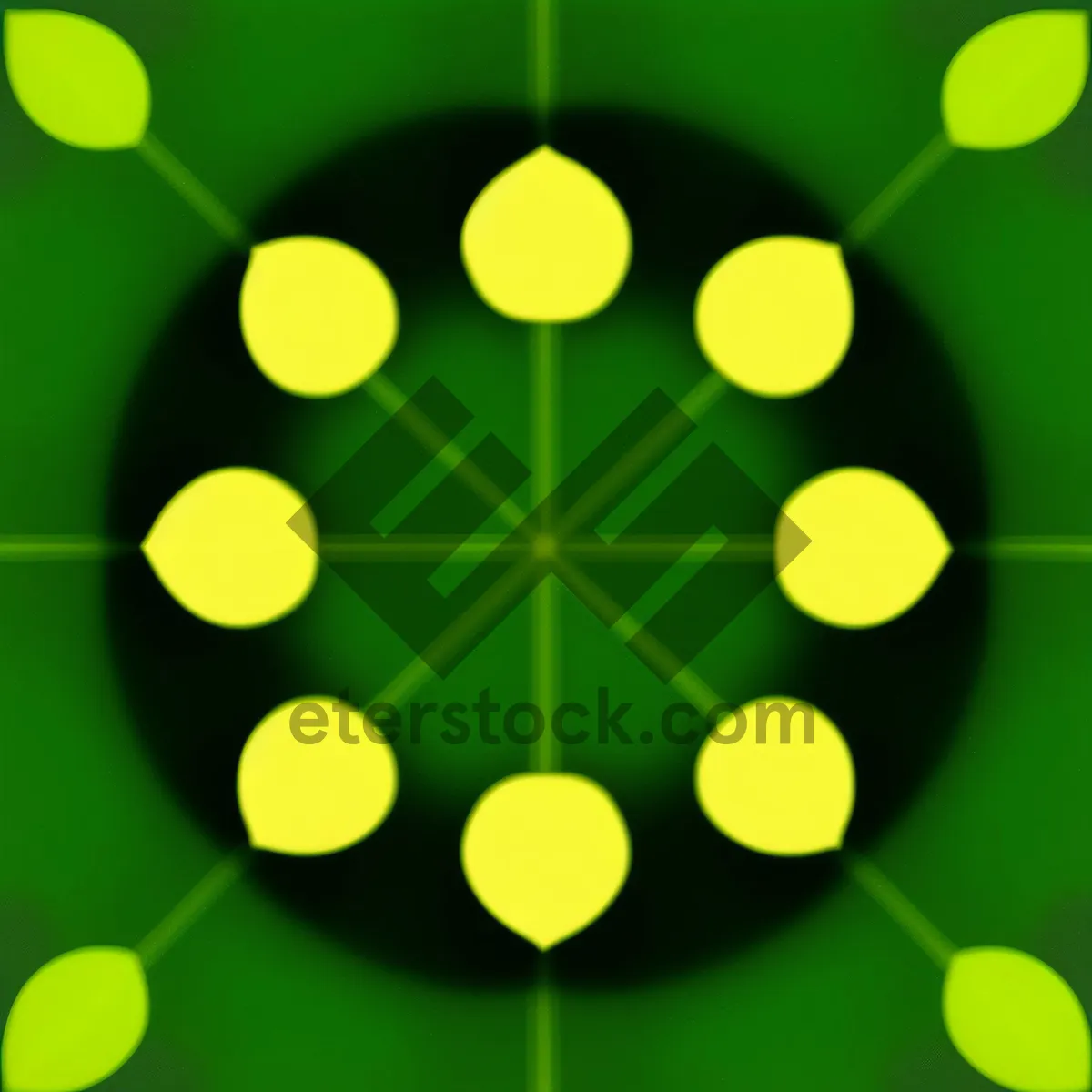 Picture of Golfer Icon Button Set - Modern, Shiny, Graphic