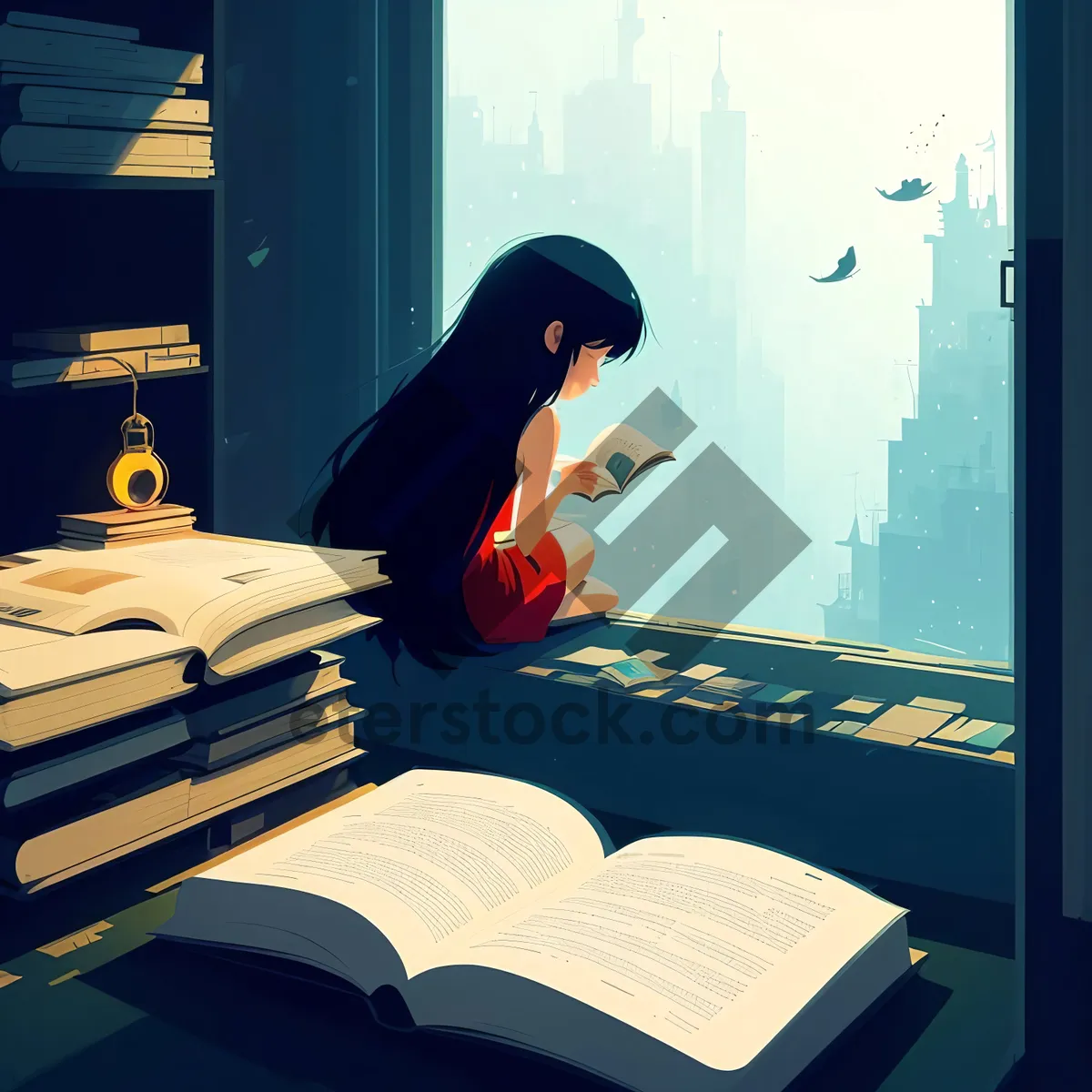 Picture of Professional businesswoman working on laptop at office desk