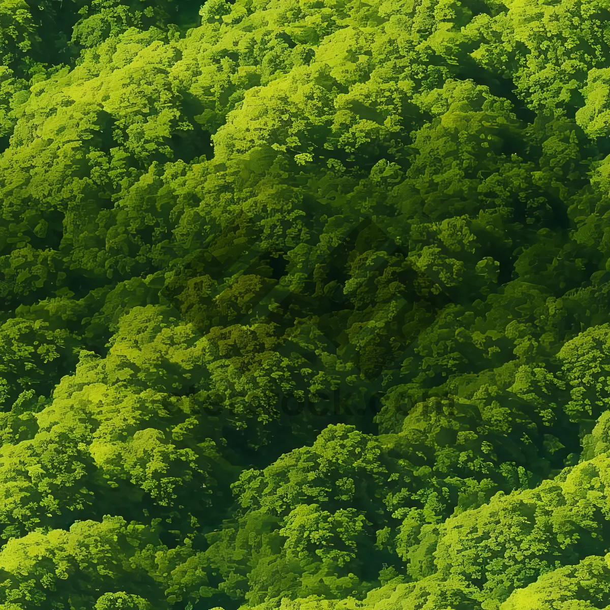 Picture of Verdant Forest Serenity: A Tranquil Tapestry of Nature