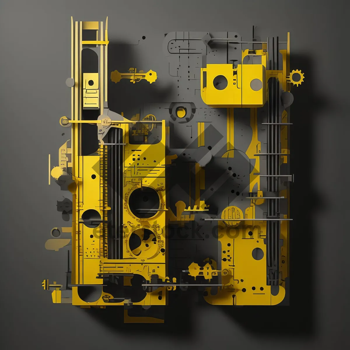 Picture of Electronic Circuit Board Fuse in Technology Industry