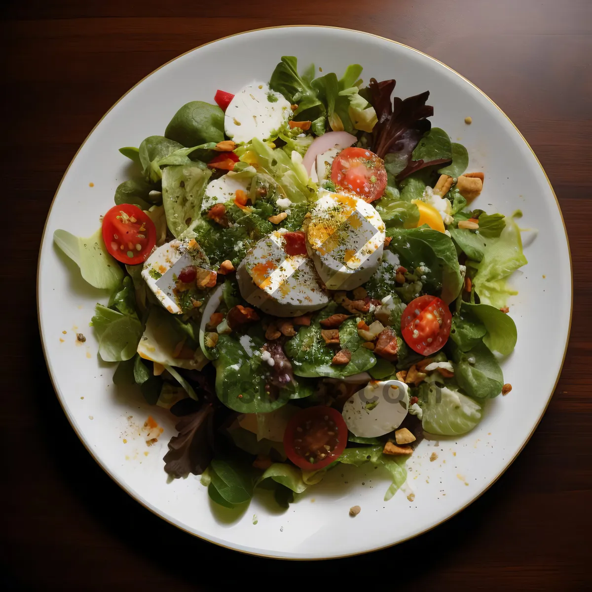 Picture of Delicious Grilled Chicken and Vegetable Salad