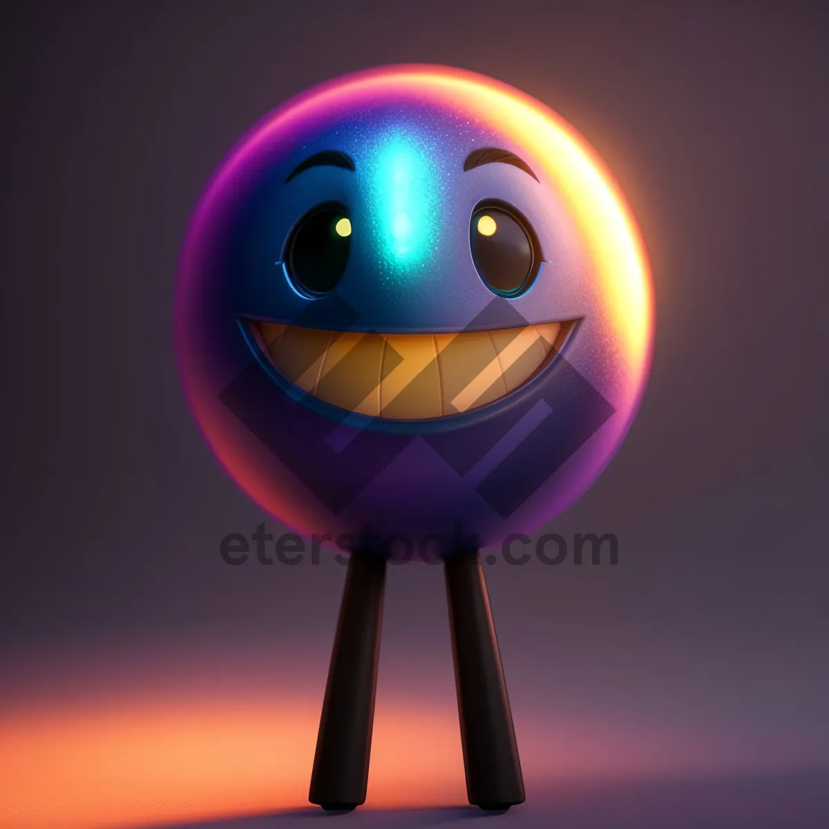 Picture of Shiny 3D Cartoon Dodo Sign - Web Symbol