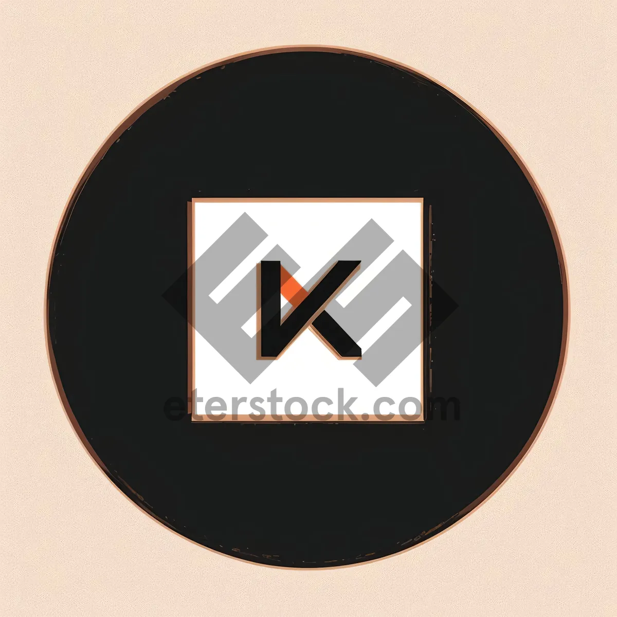 Picture of Shiny Black Round Button Icon