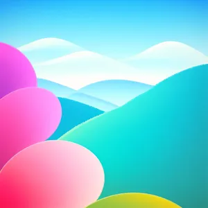 Vibrant Circle Gradient Design