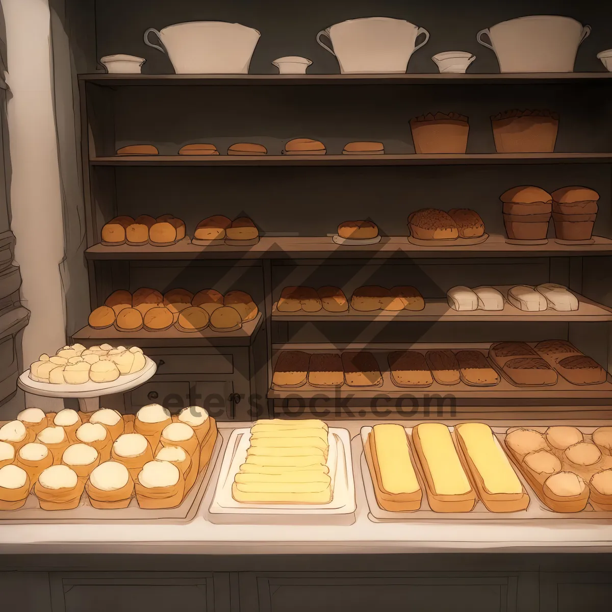 Picture of Bakery Shop Food Establishment Kitchen