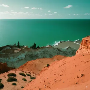 Sandy Serenity: Majestic Desert Landscape