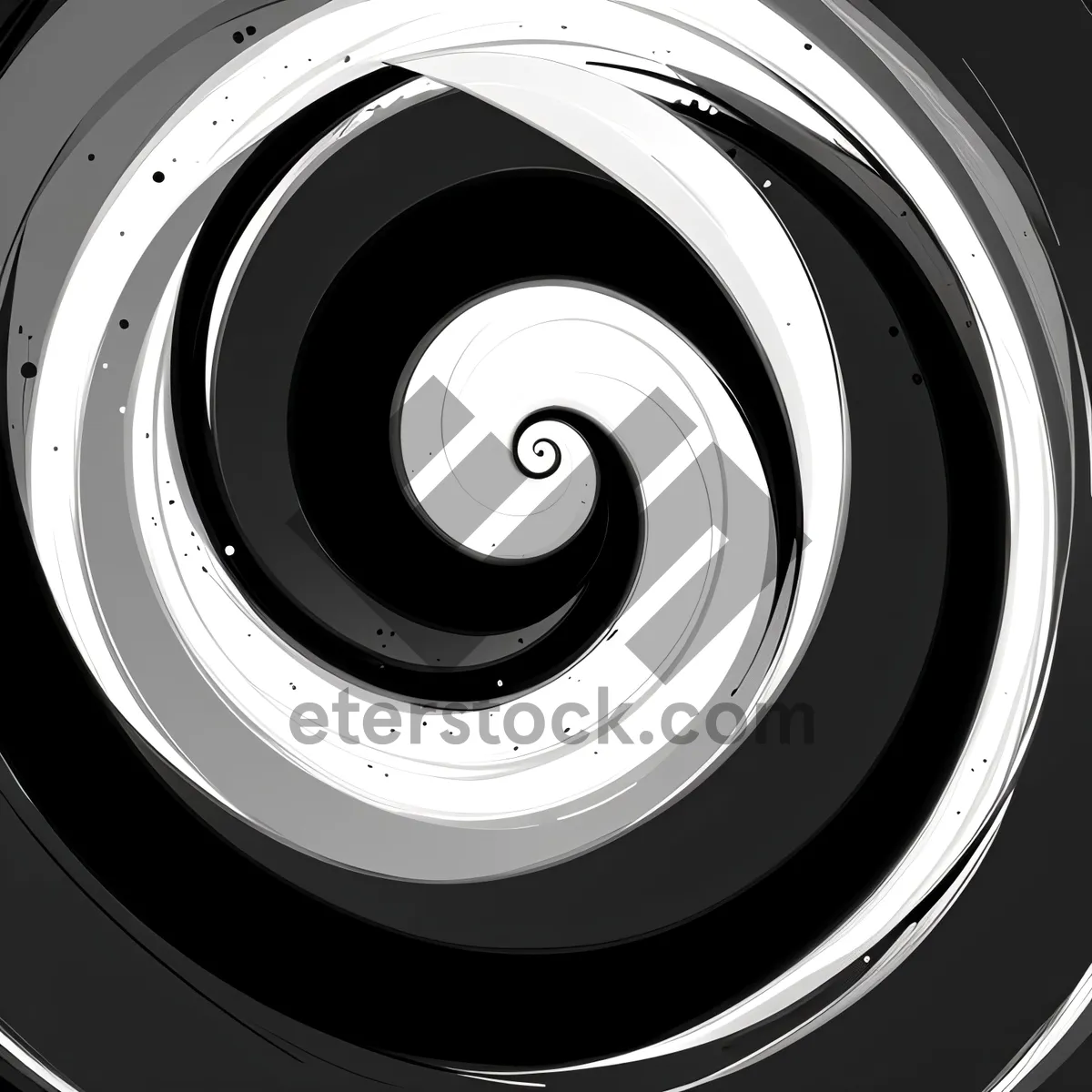 Picture of Vibrant Light Swirl Design: A Shiny Motion Art