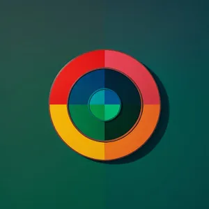 Bright Shiny Orange 3D Web Icons