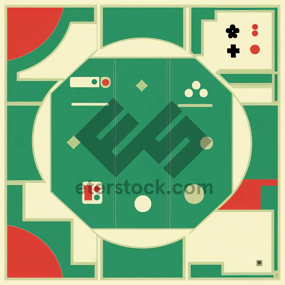 Picture of Design Map Icon Symbol Set