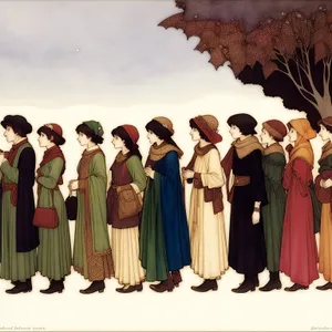 Smiling Male Enrollee in Fashionable White Dress