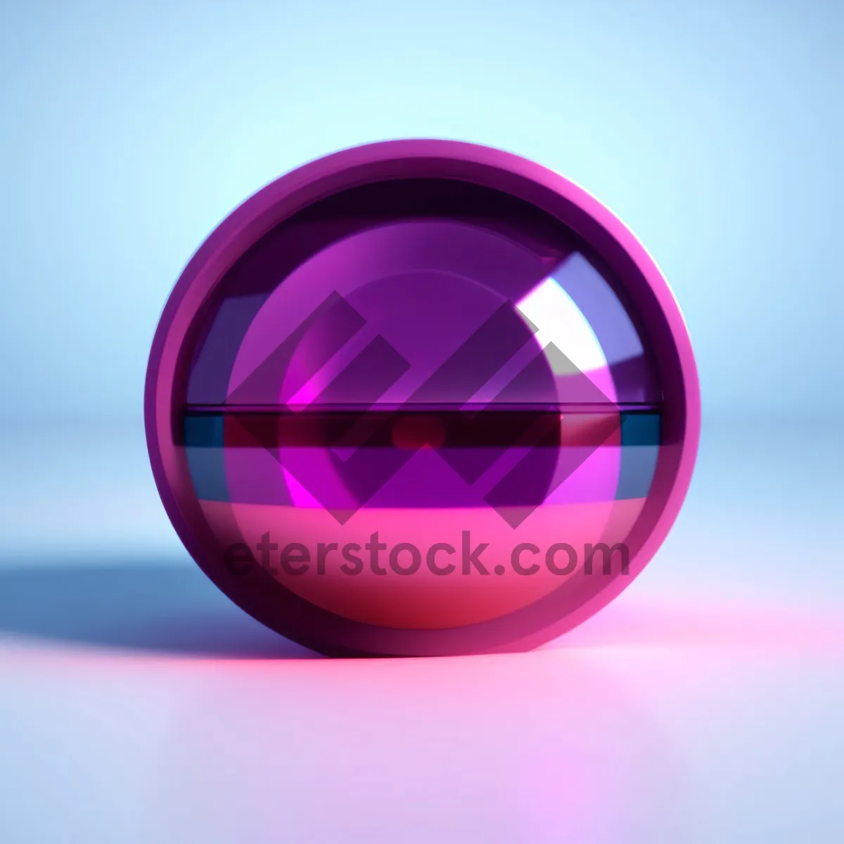 Picture of Shiny Black Circle Web Button Set