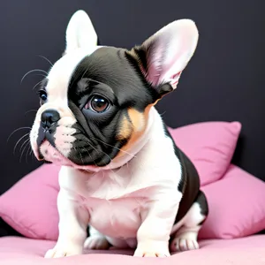 Cute Bulldog Puppy - Adorable Wrinkle-Faced Canine
