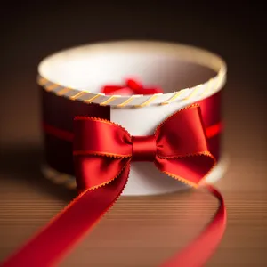 Festive Gift with Elegant Bow - Celebrating Special Occasions