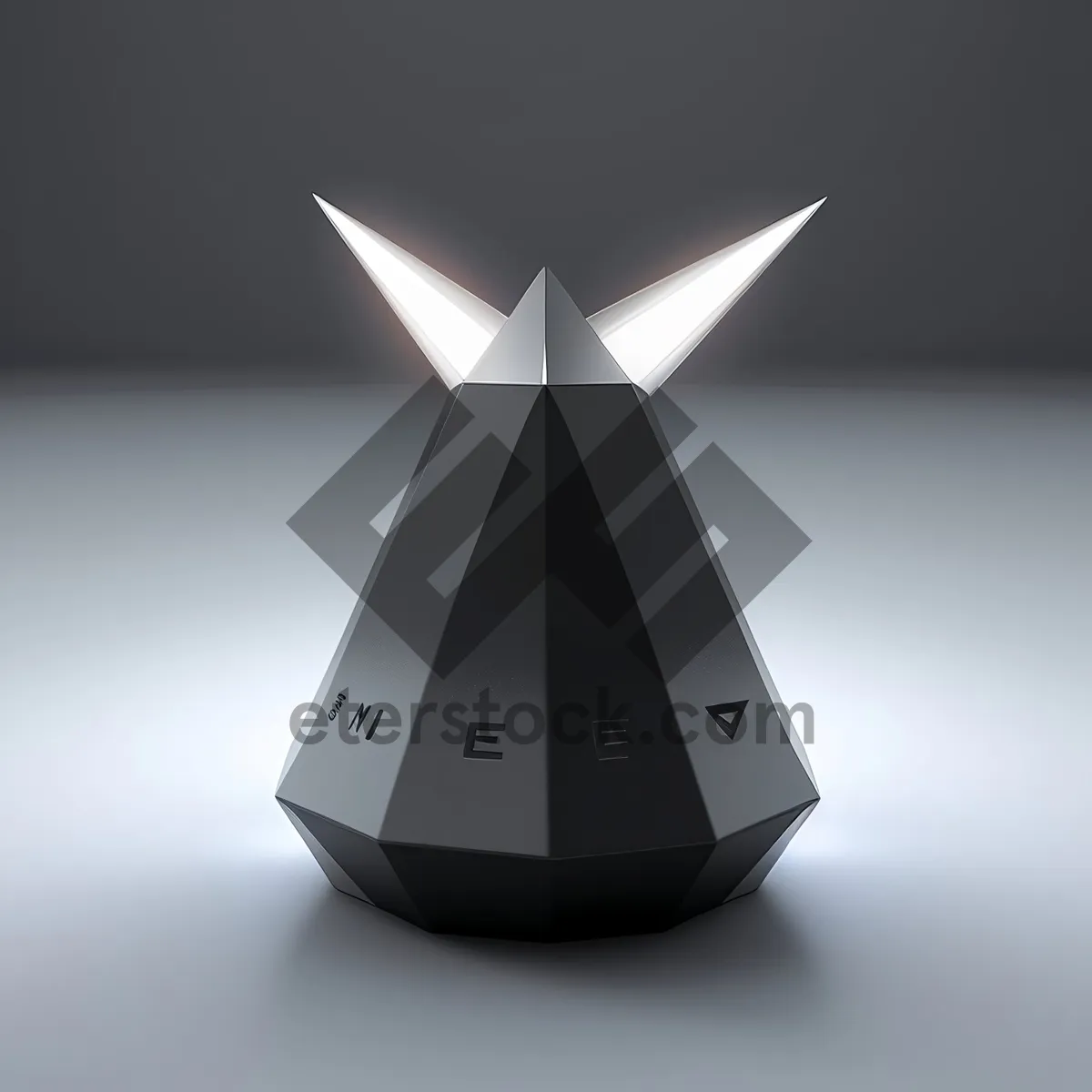 Picture of 3D Sorcerer Symbol - Web Reflection Icon