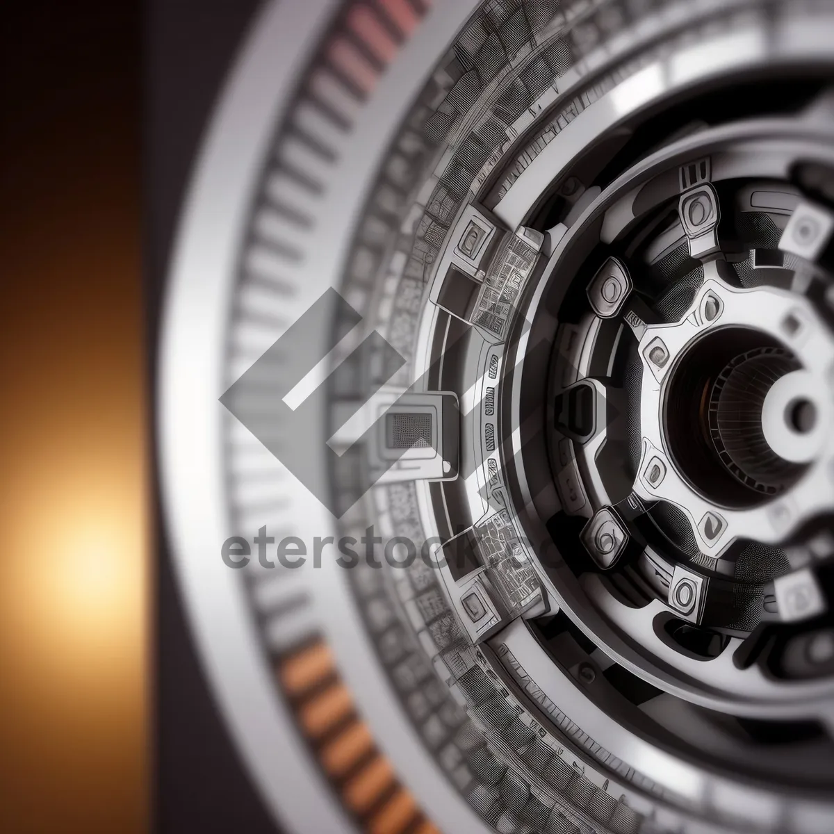 Picture of Mechanical Gear Close-up: Photography Equipment Technology